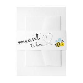 Niedlich-gelbes Mittel zum Bauchband Einladungsbanderole