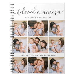 Niedlich Geliebte Mamma Mama Mütter Tag FotoCollag Notizblock