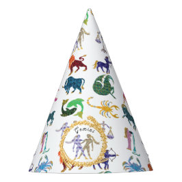 Niedlich Gemini Zodiac Geburtstag Partyhütchen