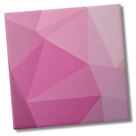 Niedlich geometrisch rosa Gradient Fliese