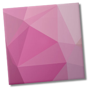 Niedlich geometrisch rosa Gradient Fliese