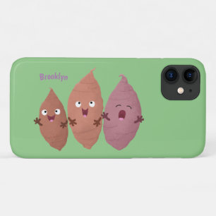 Niedlich gesang Süßkartoffeln Cartoon Gemüse Case-Mate iPhone Hülle