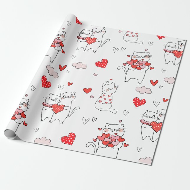Niedlich Geschenkpapier (Ungerollt)