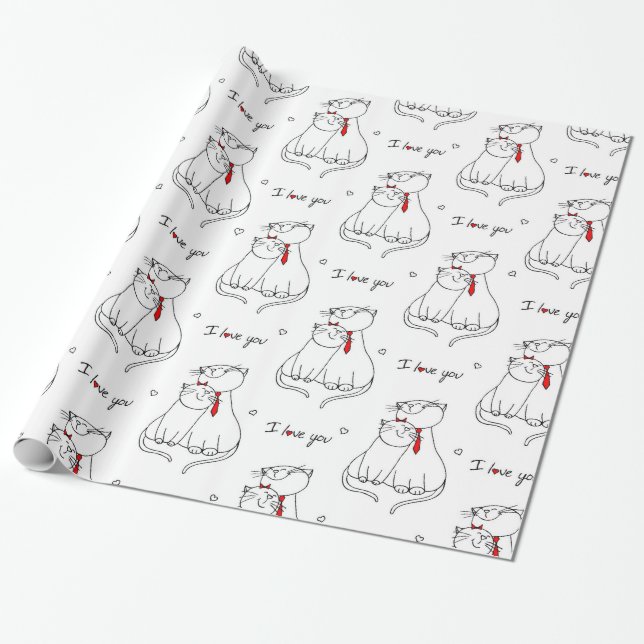 Niedlich Geschenkpapier (Ungerollt)
