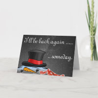 Niedlich geschmolzener Snowman Alte Seidenraupe