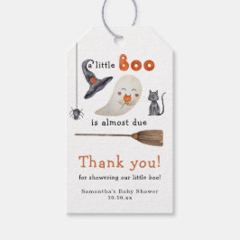 Niedlich Ghost Baby Dusche Vielen Dank Geschenkanhänger