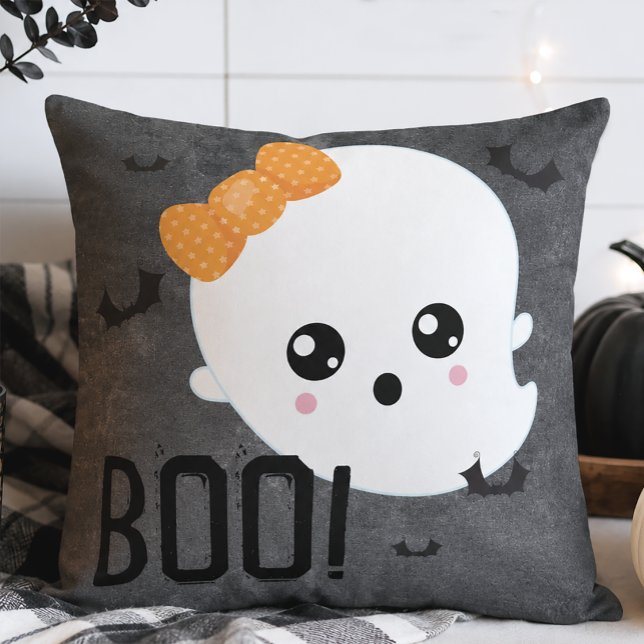 Niedlich Ghost Boo Halloween Kissen (Cute Ghost Halloween 
Decorative Pillow)