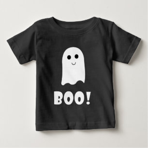 Niedlich Ghost Boo Happy Halloween Hoodie Baby T-shirt