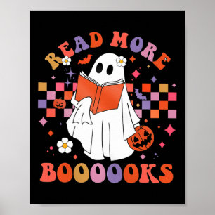 Niedlich Ghost Book Read more Bücher Funny Teacher Poster