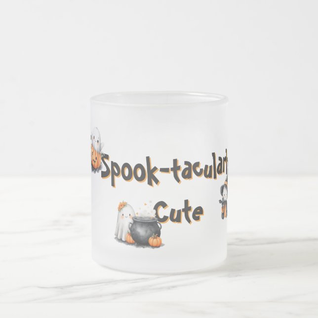 Niedlich Ghost Candy Custom Spook Mattglastasse (Mittel)