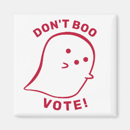 Niedlich Ghost Don't Boo, abstimmen! Magnet