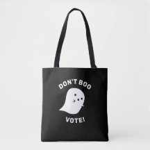 Niedlich Ghost Don't Boo, abstimmen! Schultertasch
