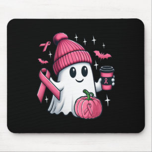 Niedlich Ghost Drink Kaffee Halloween Ghost Breast Mousepad