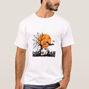 Niedlich Ghost Drinks Pumpkin Gewürz Halloween T-Shirt