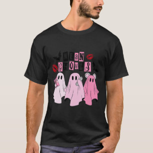 Niedlich Ghost Gemein Ghouls Spaß Halloween Kostüm T-Shirt