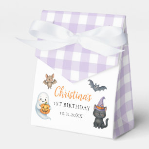 Niedlich Ghost Halloween 1. Geburtstag Party Geschenkschachtel