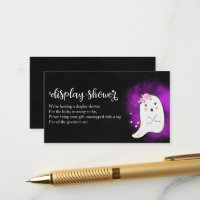 Niedlich Ghost Halloween Baby Shower Showdusche En