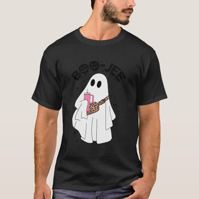 Niedlich Ghost Halloween Boujee Boo-Jee Funny Spoo T-Shirt (Vorderseite)