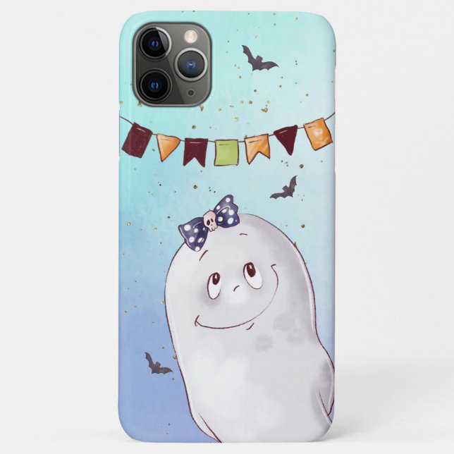 Niedlich Ghost Halloween Case-Mate iPhone Hülle (Rückseite)
