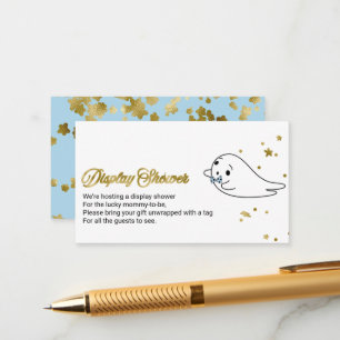 Niedlich Ghost Halloween Kinderdusche Showdusche E Begleitkarte