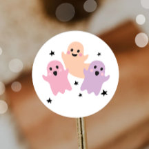 Niedlich Ghost Halloween Party Girl Pastel