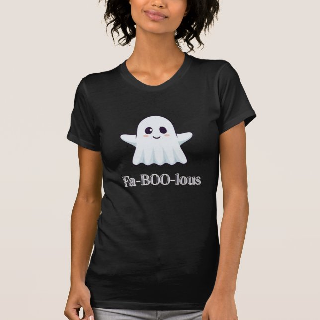 Niedlich Ghost Halloween Shirt (Vorderseite)