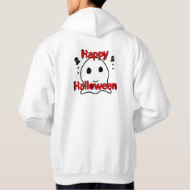 Niedlich Ghost Happy Halloween Design Spaß und Spo Hoodie