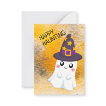 Niedlich Ghost Happy Haunting Halloween-Klassenzim