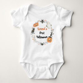 Niedlich Ghost mein erstes Halloween Baby Bodysuit Baby Strampler
