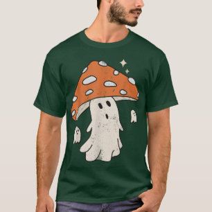 Niedlich Ghost Mushroom Boo Shroom Spooky Saison T T-Shirt