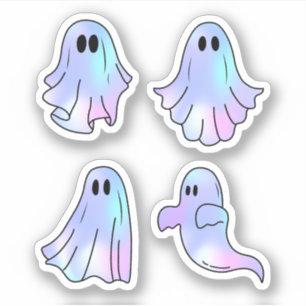 Niedlich Ghost Sticker Pack, Ghoul, Halloween