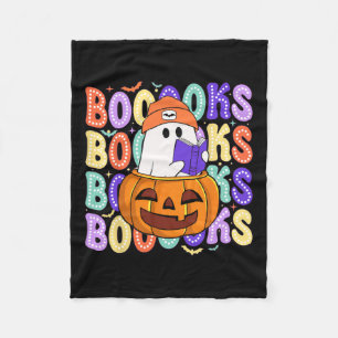 Niedlich Ghost Teacher Halloween Librarian lesen M Fleecedecke