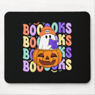 Niedlich Ghost Teacher Halloween Librarian lesen M Mousepad
