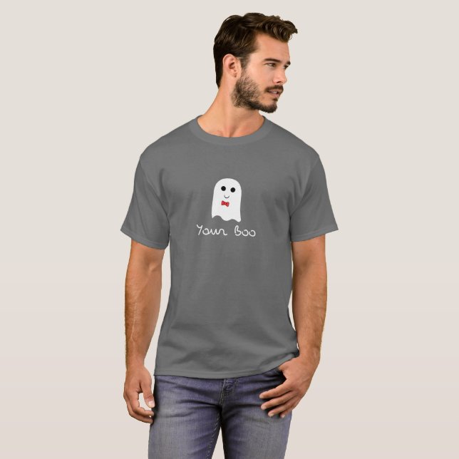Niedlich Ghost Your Boo Happy Halloween Shirt (Vorne ganz)