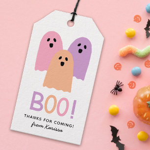 Niedlich Ghosts Booname Halloween Geburtstag Geschenkanhänger
