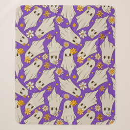 Niedlich Ghosts Halloween-Muster Sherpadecke