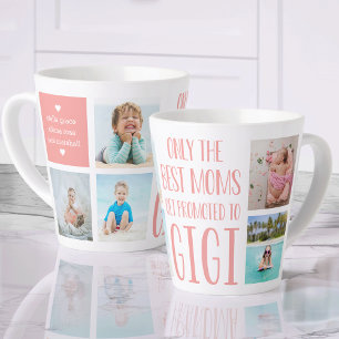 Niedlich Gigi Grandchildren Foto & Name Milchtasse