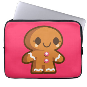 Niedlich Gingberbread Man Laptopschutzhülle