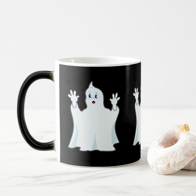 Niedlich Ginger Ghost Verwandlungstasse (Mit Donut)