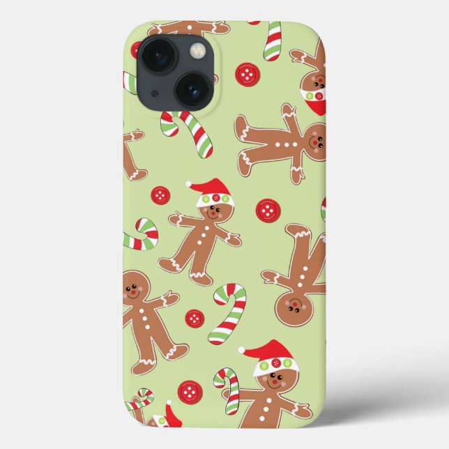 Niedlich Gingerbrot Man Festive Christmas Candy Th Case-Mate iPhone Hülle (Rückseite)