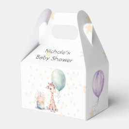 Niedlich Giraffe Cake Balloon 1. Geburtstagsfeier Geschenkschachtel