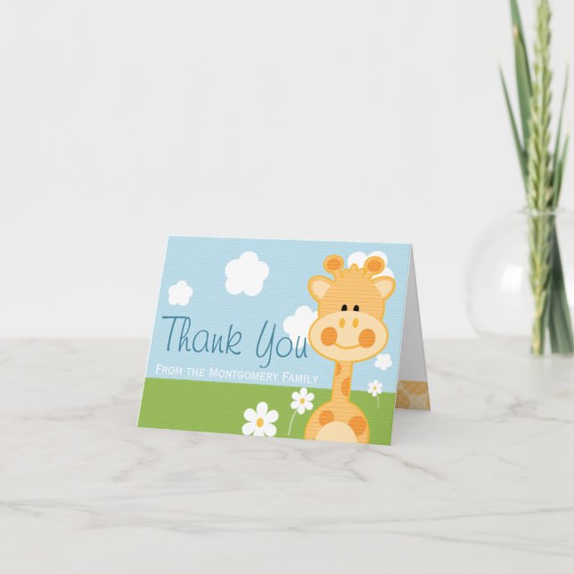 NIEDLICH GIRAFFE DANKE (Vorderseite)