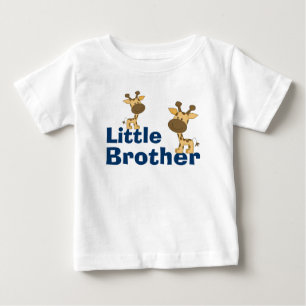 Niedlich Giraffe Little Brother Baby T-shirt