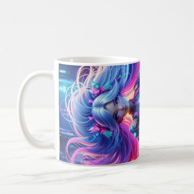 Niedlich Girl-Design Kaffeetasse (Links)