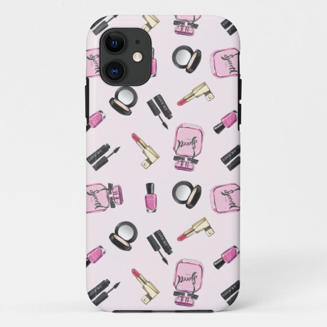 Niedlich Girl Pink Sweet Adorable Beauty Lipstick Case-Mate iPhone Hülle (Rückseite)