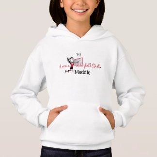 Niedlich Girl Volleyball Hoodie