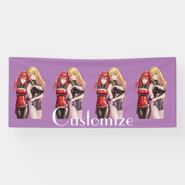 Niedlich Girls Anime Thunder_Cove Banner (Horizontal)