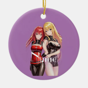 Niedlich Girls Anime Thunder_Cove Keramik Ornament