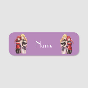 Niedlich Girls Anime Thunder_Cove Namensschild