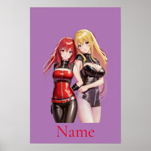 Niedlich Girls Anime Thunder_Cove Poster